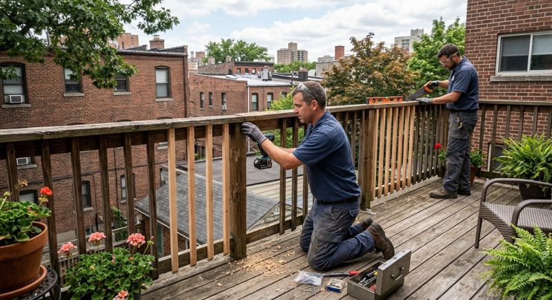 Wood Stairs Repair