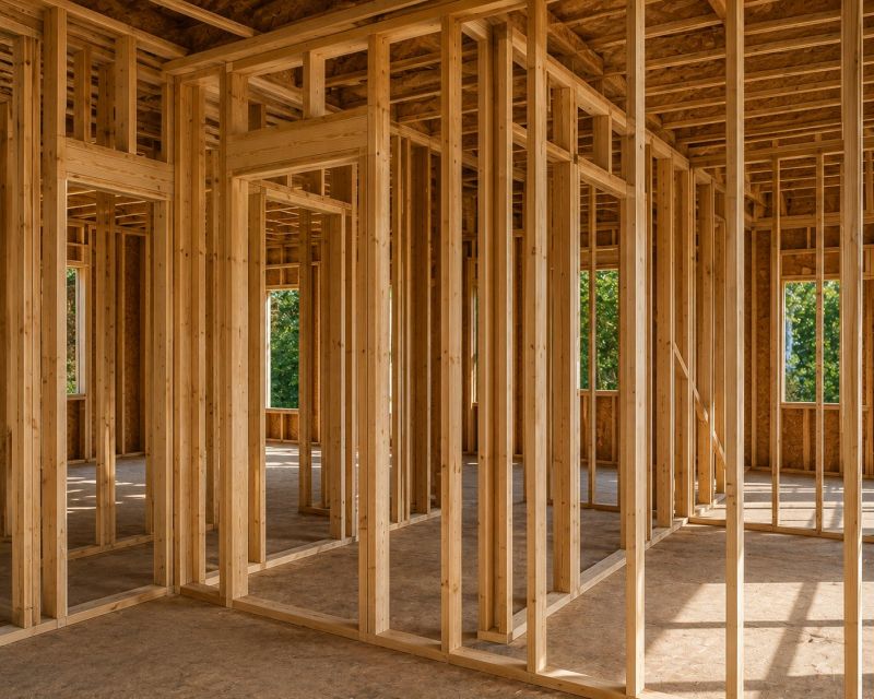 Bedroom Framing in Wilmington, NC