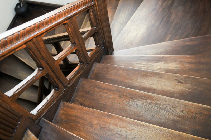 Curved Staircase Installation in Conroe, TX