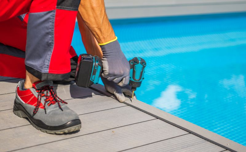 Ground Level Deck Construction in Stamford, CT