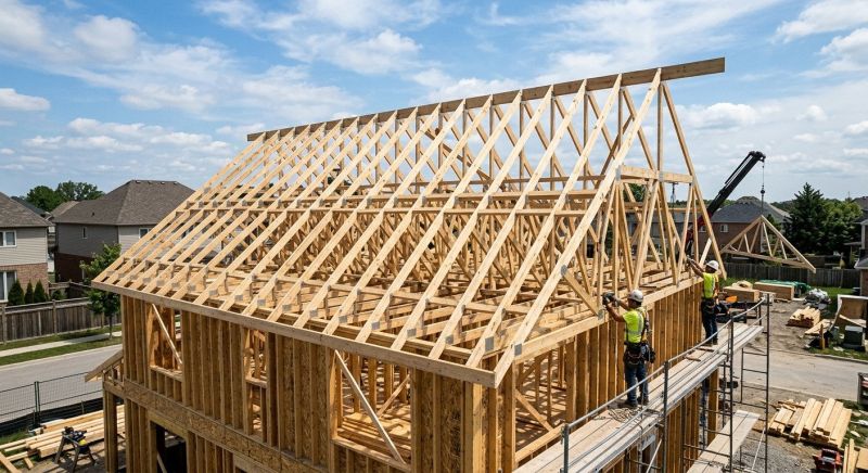 Roof Truss Framing in Wilmington, NC