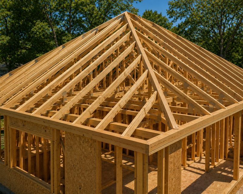 Roof Truss Framing in Wilmington, NC