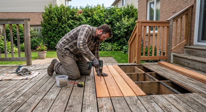 Wood Deck Repair in Seattle, WA