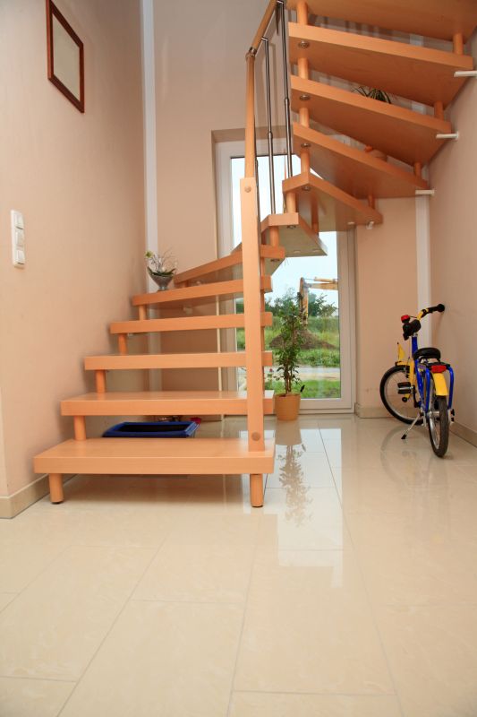 Open Riser Stairs